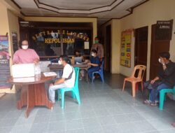 Polsek Biru Biru Door To Door Ajak Masyarakat Vaksinasi