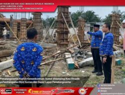 Plt Kalapas Pematang Siantar Eben Haezer Depari Tinjau Langsung Pembangun Blok Hunian