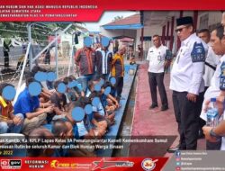 Antisipasi Kamtibmas Lapas Kelas IIA Pematang Siantar Laksanakan Pengawasan Ke Blok Dan Kamar WBP
