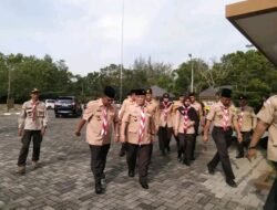 Camat Lubuk Pakam Dampingi Wabup Deli Serdang Buka Raimuna Ranting