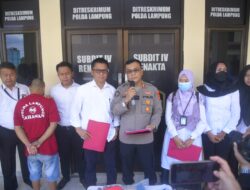 Polda Lampung Tangkap Pelaku Rudapaksa Dan Penculikan Anak