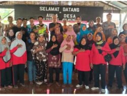 Jum’at Curhat Polres Binjai Bersama Kasat Binmas Di Desa Pasar VI Kwala Mencirim