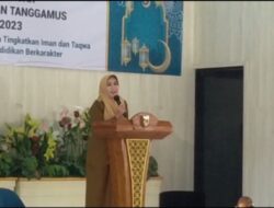 Bupati Tanggamus Hadiri Acara Halal Bihalal Keluarga Besar Dinas Pendidikan Tahun 2023