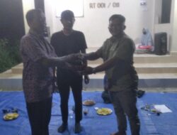 SERTIJAB KETUA RT 001 RW 011 DESA KARANG SENTOSA KECAMATAN KARANG BAHAGIA KABUPATEN BEKASI-JAWA BARAT