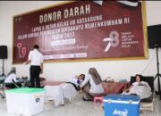 Peringati HDKD Ke 78, Lapas Kotaagung Gelar PORSENAP Dan Bakti Sosial Donor Darah