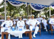 Seklem AAL Hadiri Pelantikan Siswa Diktukba TNI AL LIV/2023