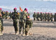 Disematkan Baret Ungu, 539 Prajurit Petarung Muda Resmi Jadi Prajurit Marinir