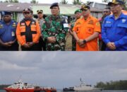 Koarmada III Gandeng Instansi Maritim Gelar Manuver Lapangan Latihan Penanggulangan Bencana di Perairan Katapop Selat Sele