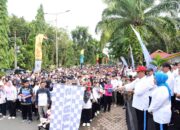 Ribuan Peserta Antusias Ikuti Jalan Santai & Senam Sehat HUT ke-52 Korpri