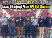 Integrasikan DPT Lokasi Khusus Tahap Akhir, Lapas Dikunjungi Pihak KPU Deli Serdang