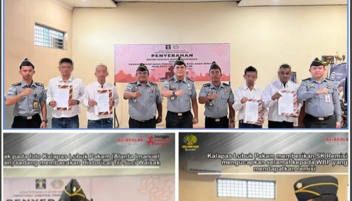 Berikan Remisi WBP beragama Buddha, Kalapas Ingatkan Nilai Trisuci Waisak