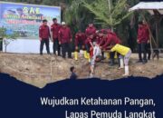 Wujudkan Ketahanan Pangan, Lapas Pemuda Langkat Laksanakan Penaburan Bibit Ikan dan Penanaman Sayur