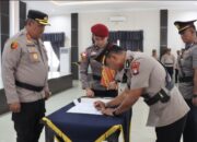 Polres Lingga Gelar Sertijab Pejabat Utama