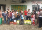 Kapolres Tanah Karo Berbagi Kasih di Panti Asuhan Keluarga Bunga Bakung Desa Bunuraya