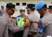 Polres Pakpak Bharat Laksanakan Upacara Launching Nomenklatur Pamapta