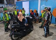 Koramil 18/GL dan Ormas Gelar Patroli Siskamling Cegah Kriminalitas