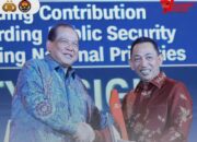 Kapolri Terima Penghargaan “Outstanding Contribution to Safeguarding Public Security and Advancing National Priorities”