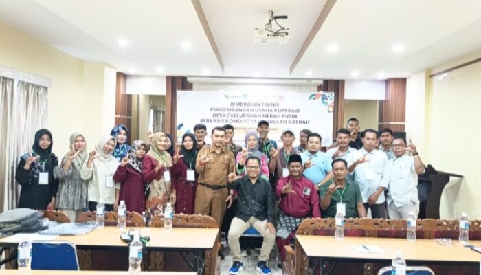 30 Pengurus Koprasi Merah Putih Kabupaten Lingga Ikuti Bintek Pengembangan Usaha Koprasi