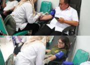 Semangat Pengabdian, Donor Darah di Lapas Lubuk Pakam Warnai Hari Bakti Kemenimipas Ke-1
