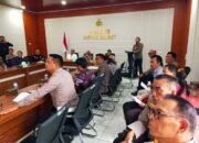 Polres Pakpak Bharat Bersama Forkopimda Laksanakan Rakor Lintas Sektoral Jelang Nataru 2026