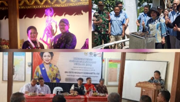 Titiek Soeharto Ketua Komisi IV DPR RI Menggelar Reses Di Dapilnya Kabupaten Gunungkidul