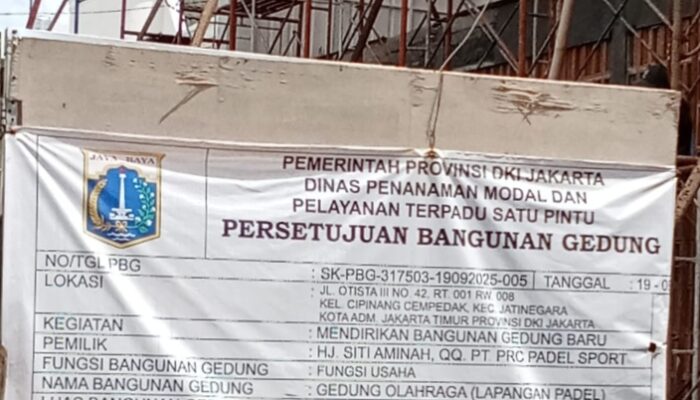 Sudin Citata Jaktim Keluarkan SP 1 dan SEGEL Kepada Pemilik Bangunan dan Cetak Jadi Uang Perkaya Diri