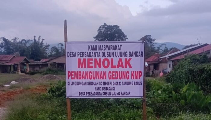 Dibangun Tanpa Koordinasi, Warga Ujung Bandar, Tolak Pembangunan KMP