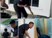 Petugas Rutan Kelas I Medan Bersih-Bersih Masjid dalam Rangka HBP ke-62 Tahun 2026
