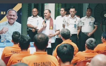 Anggota Komisi XIII DPR RI Maruli Siahaan Apresiasi Layanan dan Pembinaan di Rutan Kelas I Medan