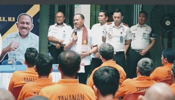 Anggota Komisi XIII DPR RI Maruli Siahaan Apresiasi Layanan dan Pembinaan di Rutan Kelas I Medan