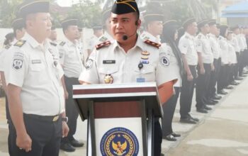 Apel Pagi Lapas Lubuk Pakam, Perkuat Kewaspadaan dan Integritas Petugas