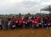Tokoh Pemuda Pancur Batu Jhon Sembiring Santuni Puluhan Anak Yatim