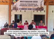 Regulasi Bagi Hasil Sumur Minyak Rakyat Disepakati Warga Desa Soko Blora 