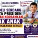 LPA Deli Serdang Minta Presiden Jangan Korbankan Hak Anak atas Makanan Bergizi
