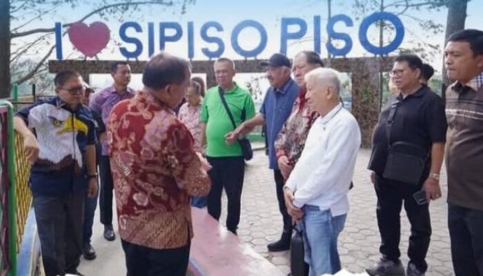 Bupati Karo Perkenalkan Potensi wisata Karo, ajak inspektor dan perwakilan FGB FI berkunjung ke Sipiso piso