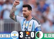 Full Hattrick Goat Messi, Argentina Vs Algeria World Cup 2026