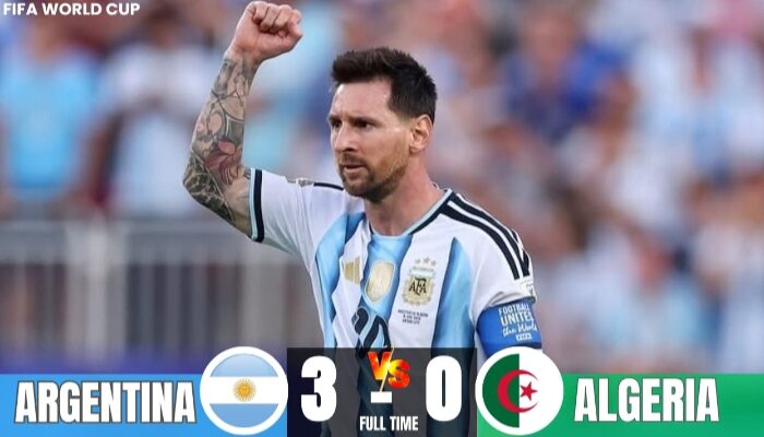 Full Hattrick Goat Messi, Argentina Vs Algeria World Cup 2026