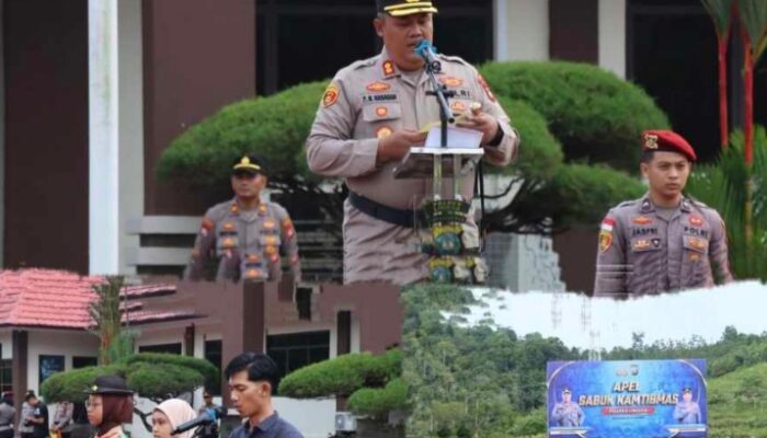 Kapolres Lingga Pimpin Apel Sabuk Kamtibmas 2026, Perkuat Sinergi Menjaga Keamanan dan Ketertiban Masyarakat
