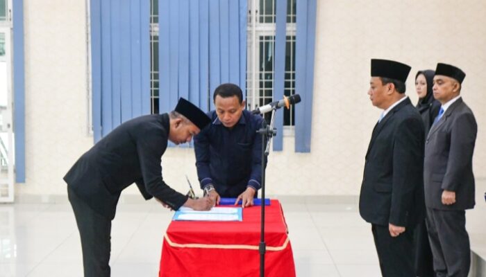 Dua Pejabat Administrator Pemkab Deli Serdang Dilantik, Sekda Tekankan Integritas dan Kinerja