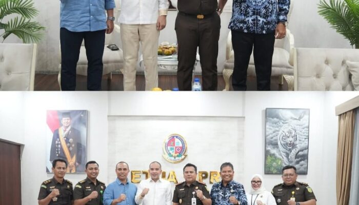 Perkuat Sinergi, Pimpinan DPRD Deli Serdang Sambut Kunjungan Kajari