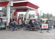 Antrean Pengisian BBM Mengular, Polresta Deli Serdang Lakukan Pengamanan dan Pengaturan Jalur Disetiap SPBU