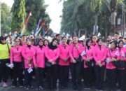 Polresta Deli Serdang Ikuti Fun Walk Peringati Hari Jadi Ke-80 Kabupaten Deli Serdang dan HUT APKASI ke 26
