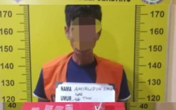 Miliki Sabu, Seorang Pria Di Tanjung Morawa Diamankan Sat Resnarkoba