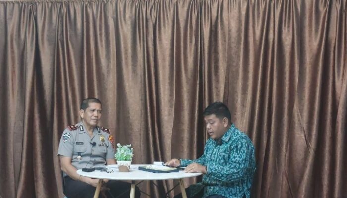 Refleksi 80 Tahun Pengabdian, Wakapolres Karo Jadi Narasumber Live Podcast Moderamen GBKP