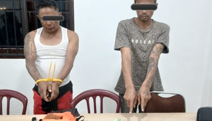 Polsek Berastagi Ungkap Kasus Sabu, Dua Tersangka Diamankan, Tiga Pengguna Diusulkan Rehabilitasi