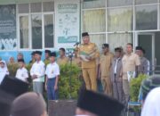 Wabup Pembina Upacara di Sekolah Perguruan Islam Terpadu Tahfidzul Qur’an Al UMM Smart Center