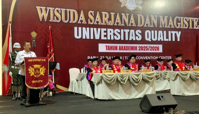 Bupati Deli Serdang Dorong Lulusan Universitas Quality Inovatif dan Jadi Agen Perubahan