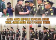 Jaksa Agung RI ST Burhanuddin Lantik Wakajagung dan 5 Pejabat Utama