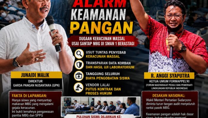 Alarm Keamanan Pangan: Dugaan Keracunan Massal Usai Santap MBG di SMAN 1 Berastagi
