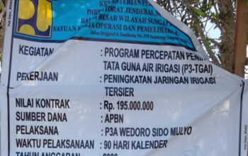Kualitas Pekerjaan P3-TGAI di Desa Wedoro Grobogan Disorot, Ditemukan Retak Keropos dan Dugaan Jual Beli Paket